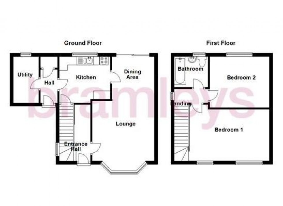 Floorplan for Bowood Road, Elland