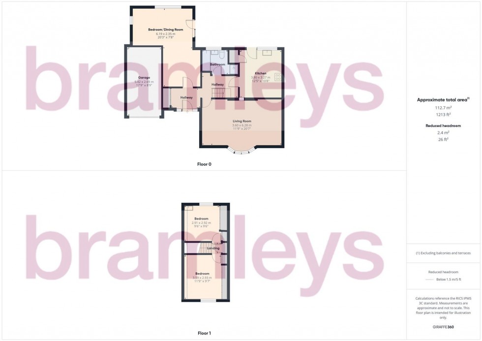 Floorplan for Beagle Avenue, Beaumont Park, Huddersfield