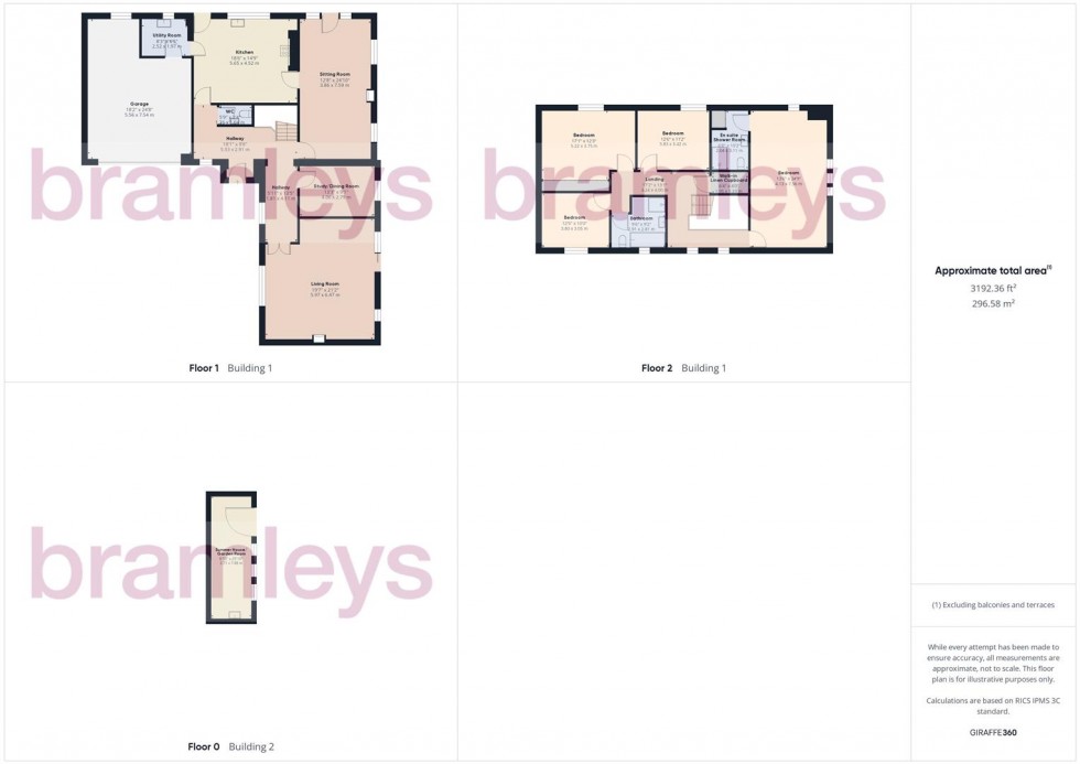 Floorplan for Crosland Edge, Meltham