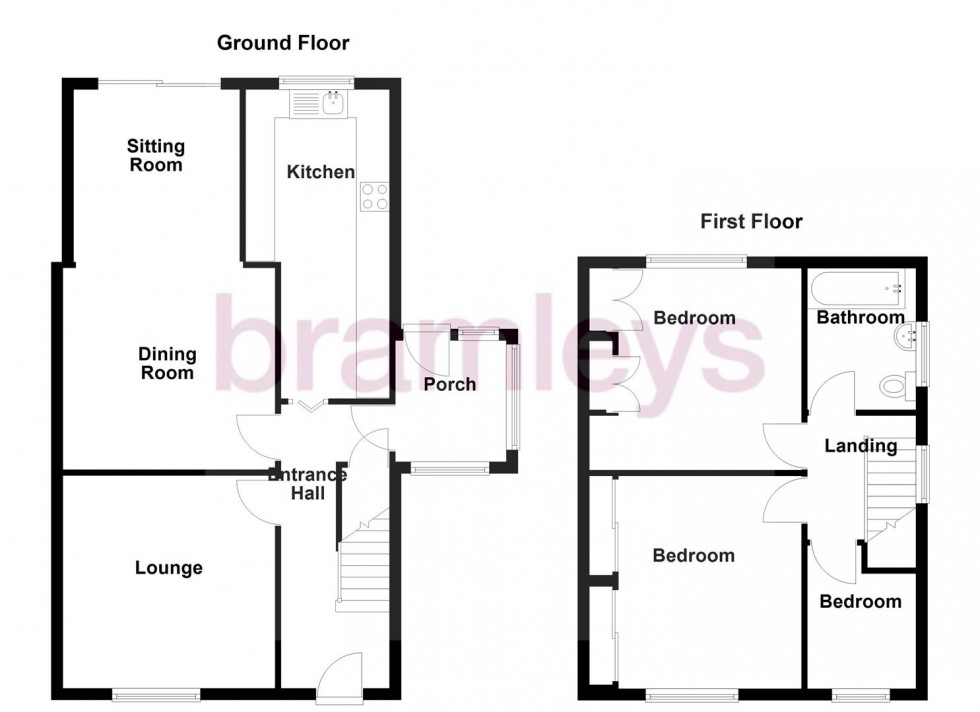 Floorplan for Wakefield Road, Lepton, Huddersfield