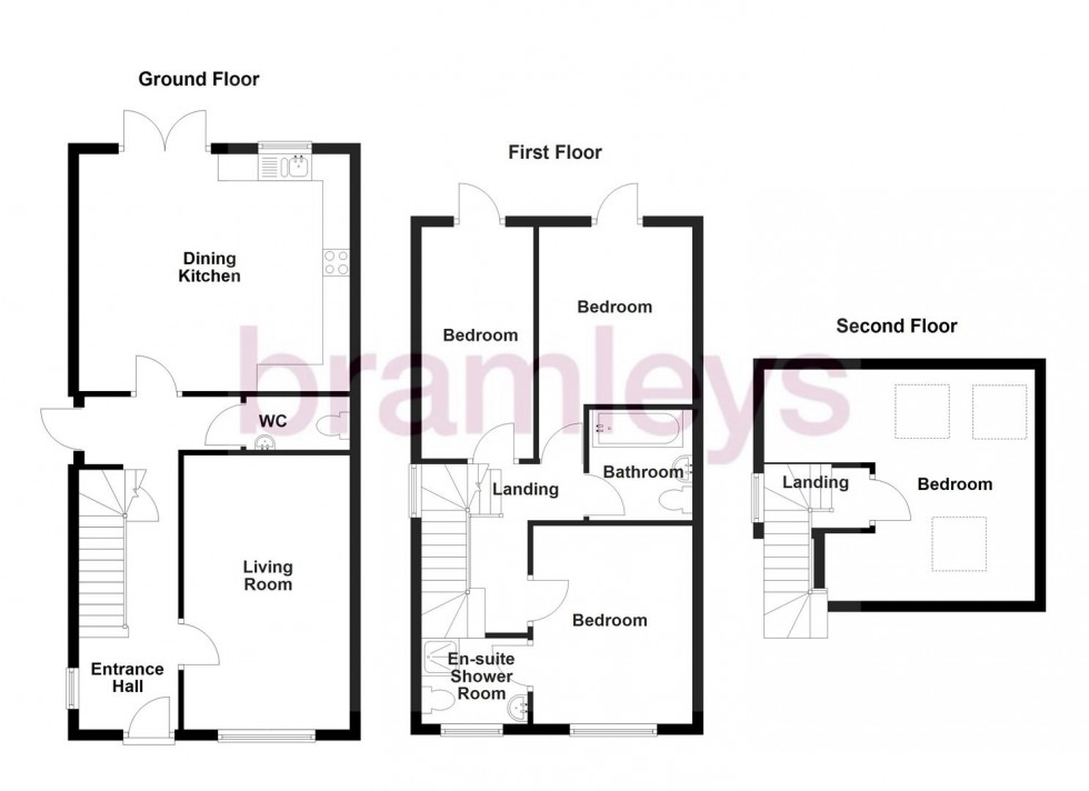 Floorplan for Sackville Street, Ravensthorpe, Dewsbury