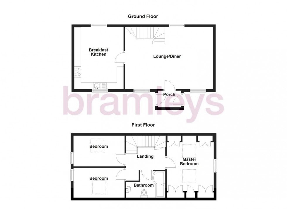 Floorplan for Westbury Street, Elland