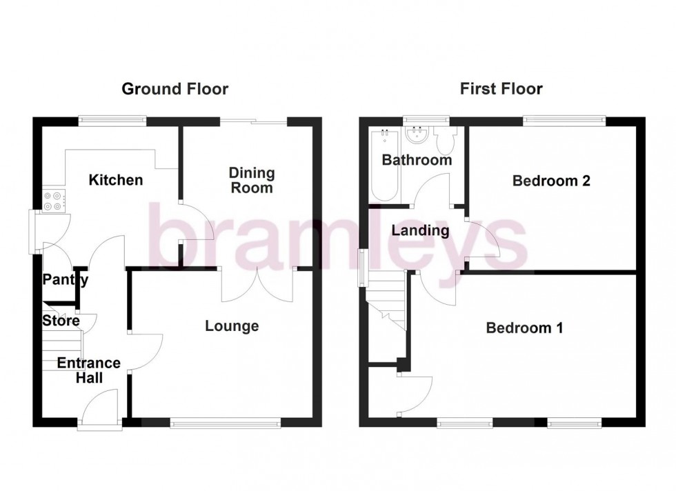 Floorplan for Aldonley, Huddersfield