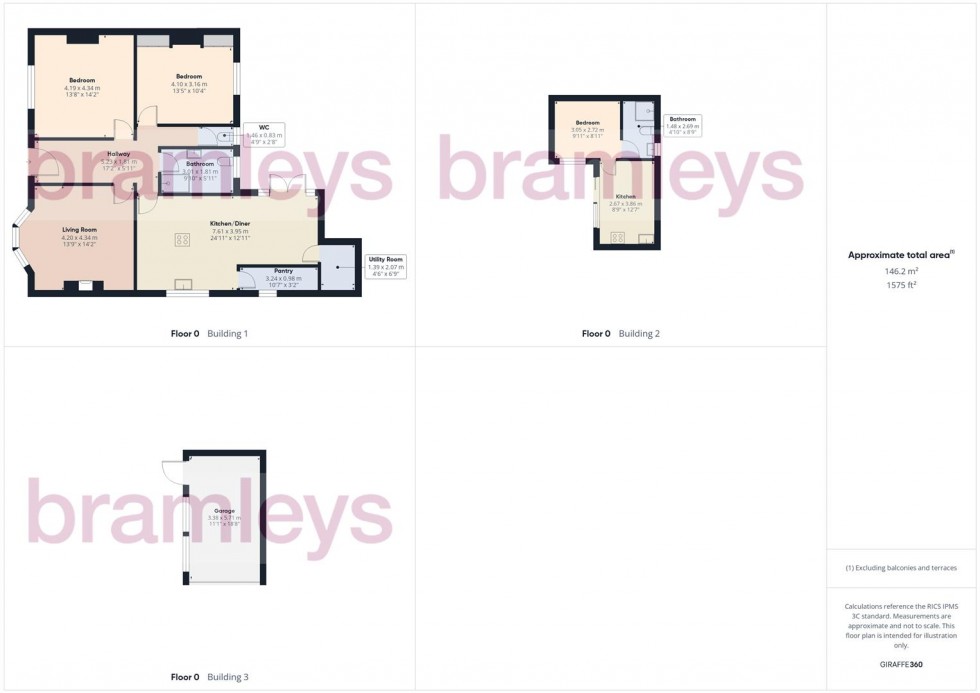 Floorplan for Winona, Linden Road, Hullen Edge, Elland