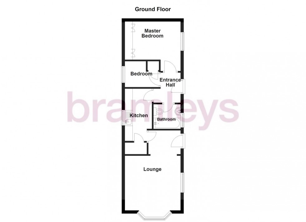 Floorplan for Elland Hall Caravan Site, Elland