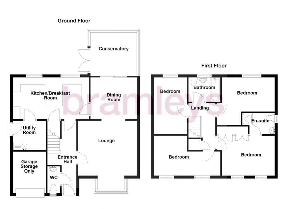 Floorplan for Blacksmiths Fold, Almondbury, Huddersfield