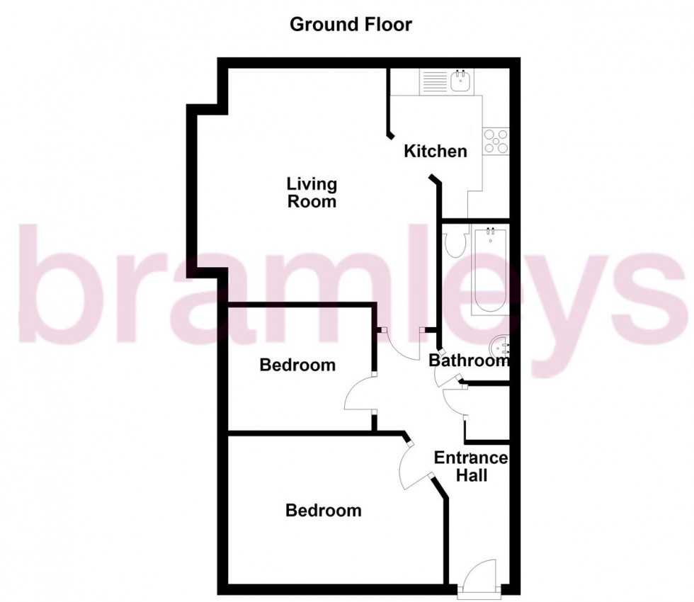 Floorplan for Flugel Way, Lindley, Huddersfield