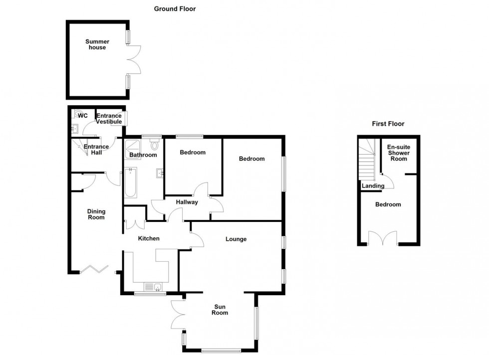 Floorplan for Nab Lane, Mirfield