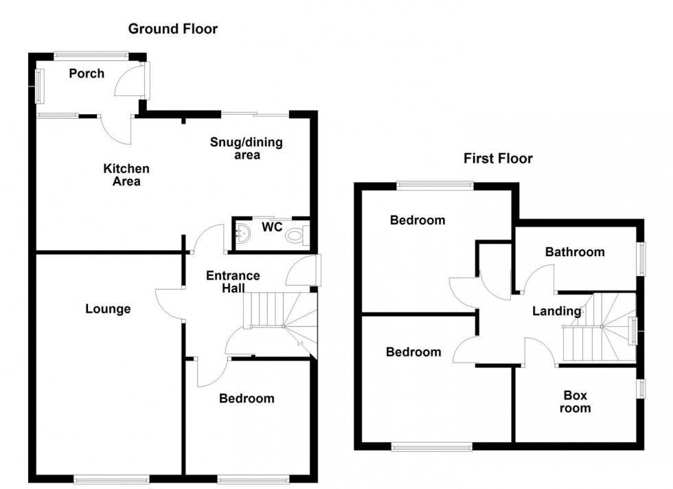 Floorplan for Norman Road, Mirfield