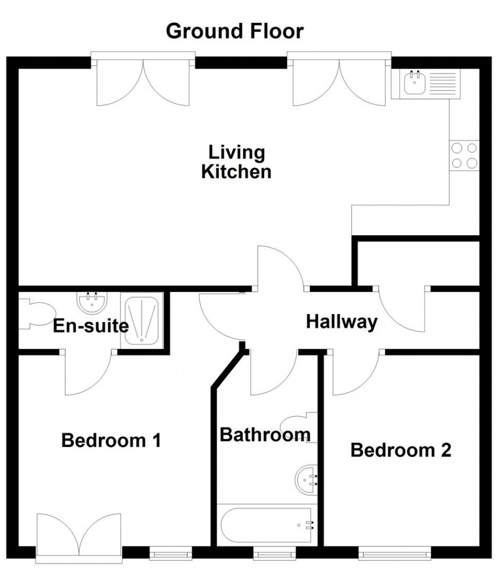 Floorplan for Huddersfield Road, Mirfield