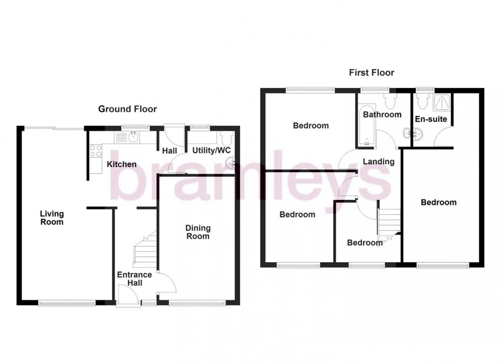 Floorplan for Rawroyds Road, Holywell Green, Elland