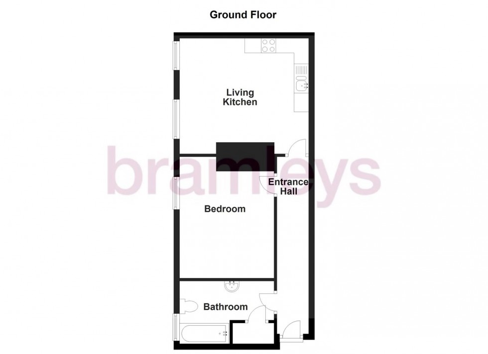 Floorplan for Town Hall Street, Sowerby Bridge