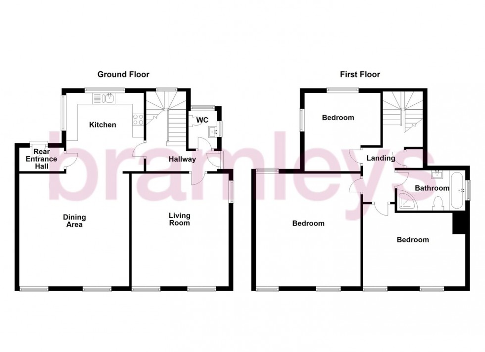 Floorplan for Arkenley Lane, Fenay Bridge, Huddersfield