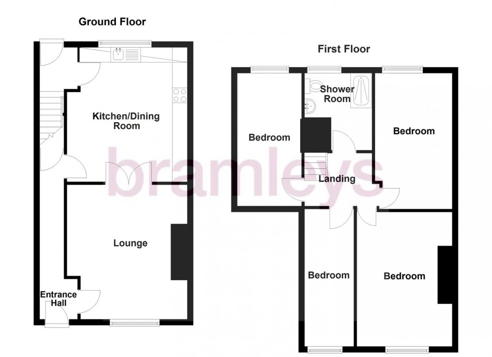Floorplan for Halifax Old Road, Huddersfield