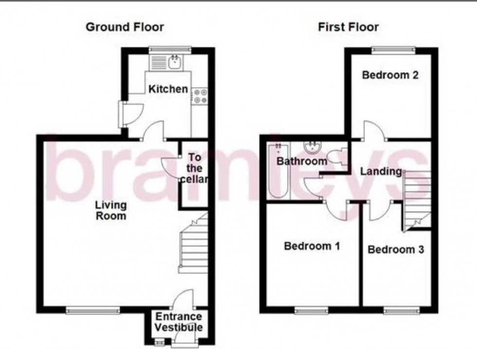 Floorplan for Fleminghouse Lane, Waterloo