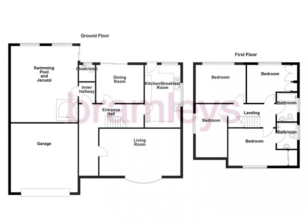 Floorplan for Gleneagles Way, Huddersfield