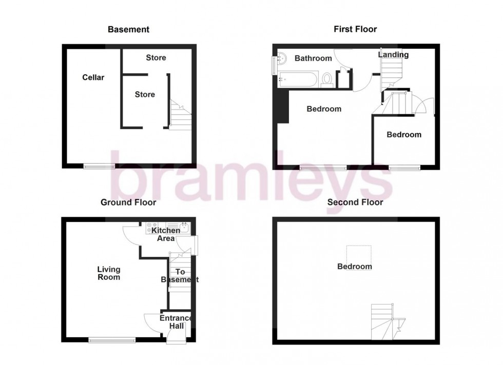 Floorplan for Wellington Street, Huddersfield