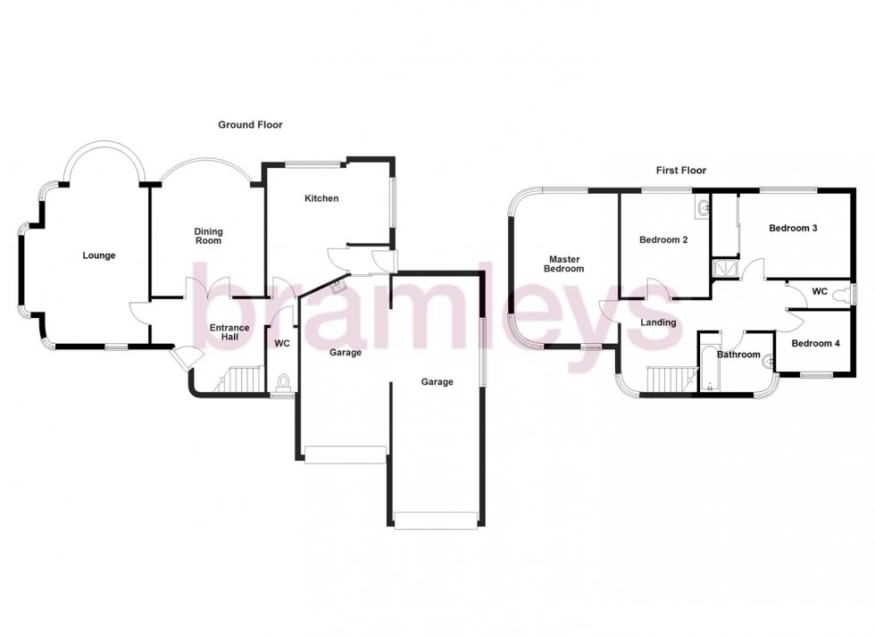 Floorplan for Gernhill Avenue, Huddersfield