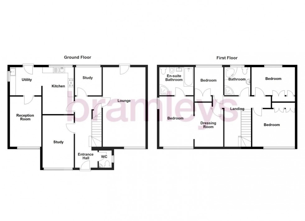 Floorplan for Brendon Drive, Huddersfield