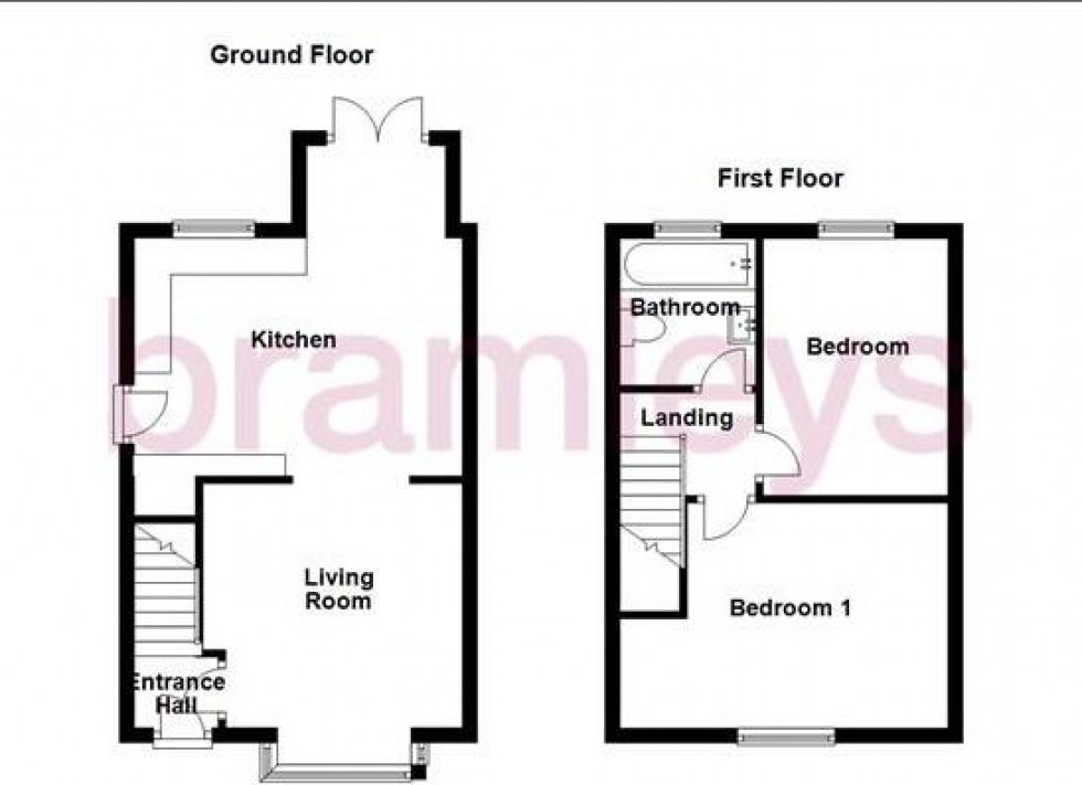 Floorplan for Broomfield Road, Marsh, Huddersfield