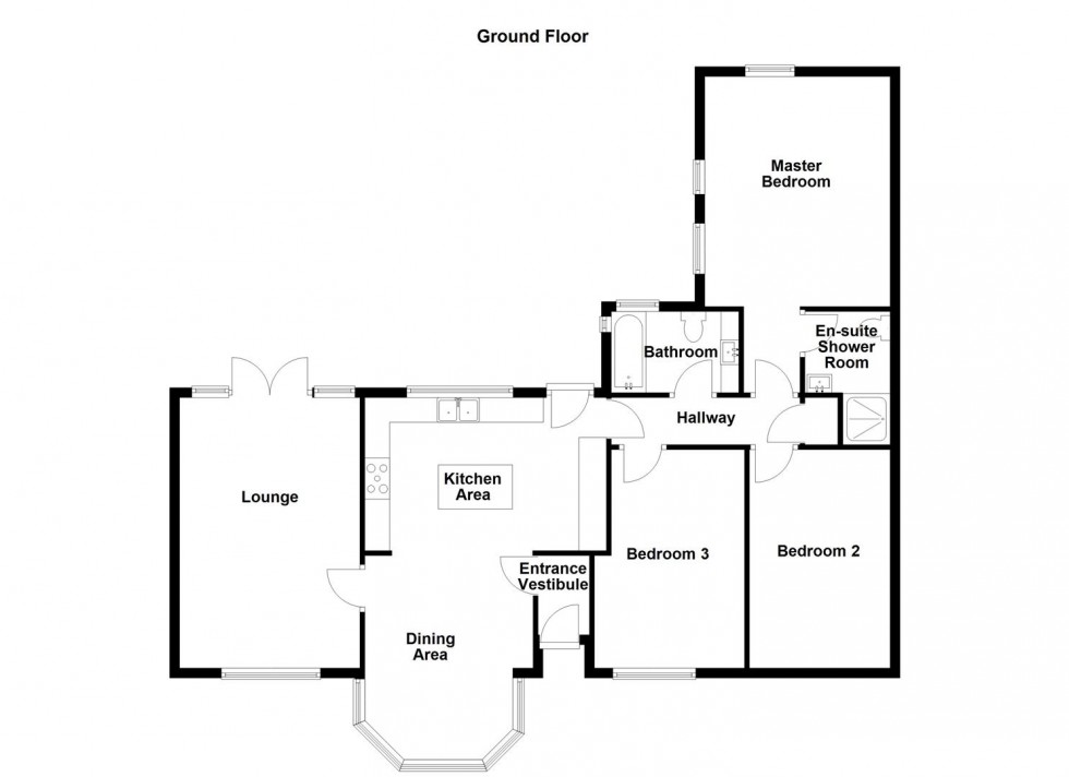 Floorplan for Whitley Road, Whitley, Dewsbury