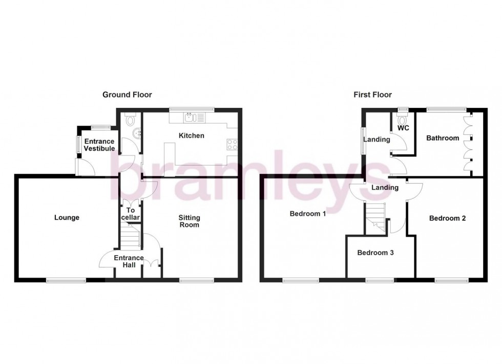 Floorplan for Barcroft Road, Huddersfield