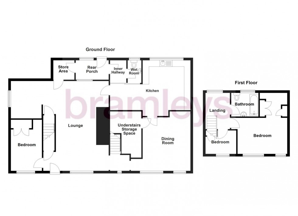 Floorplan for Rowley Hill, Fenay Bridge, Huddersfield