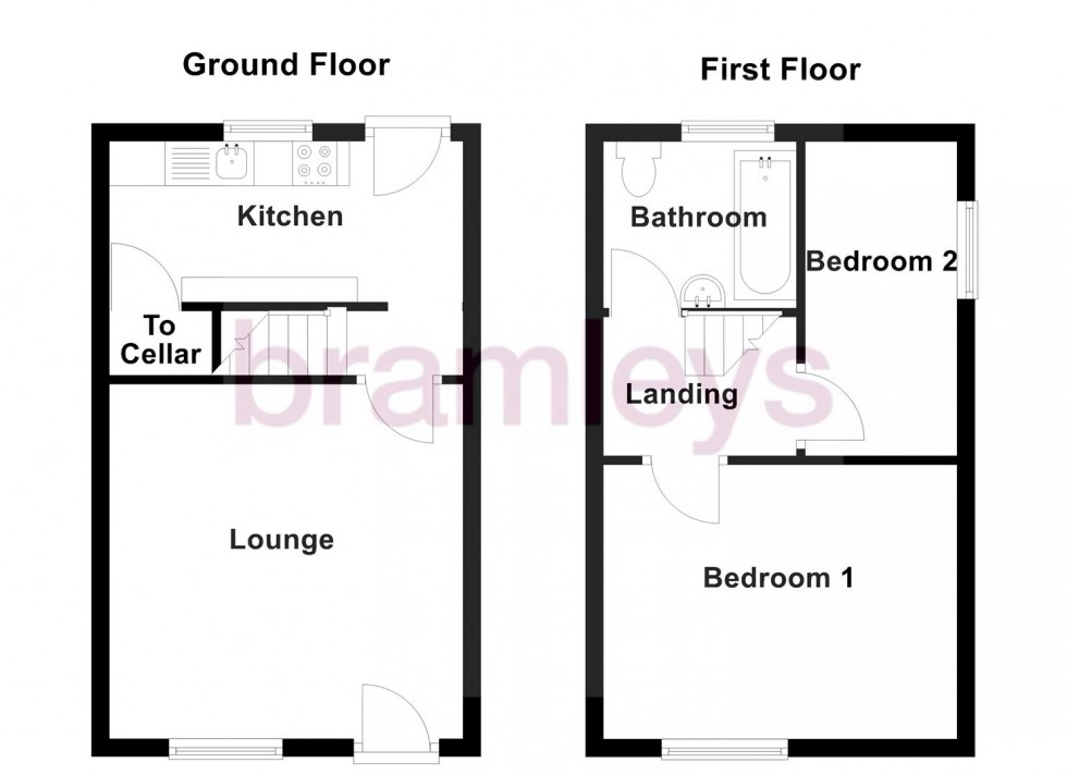 Floorplan for East Street, Halifax