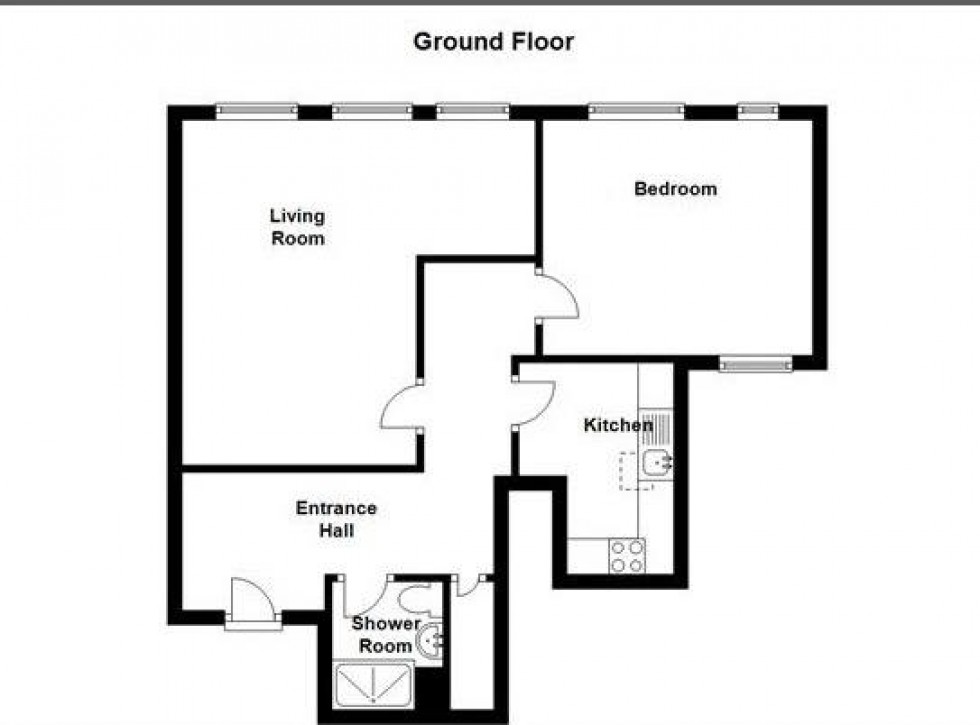 Floorplan for District Bank Chambers, 1-3 George Square, Halifax