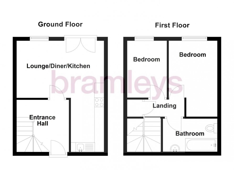 Floorplan for Longley Gardens, 148 Saddleworth Road, Greetland