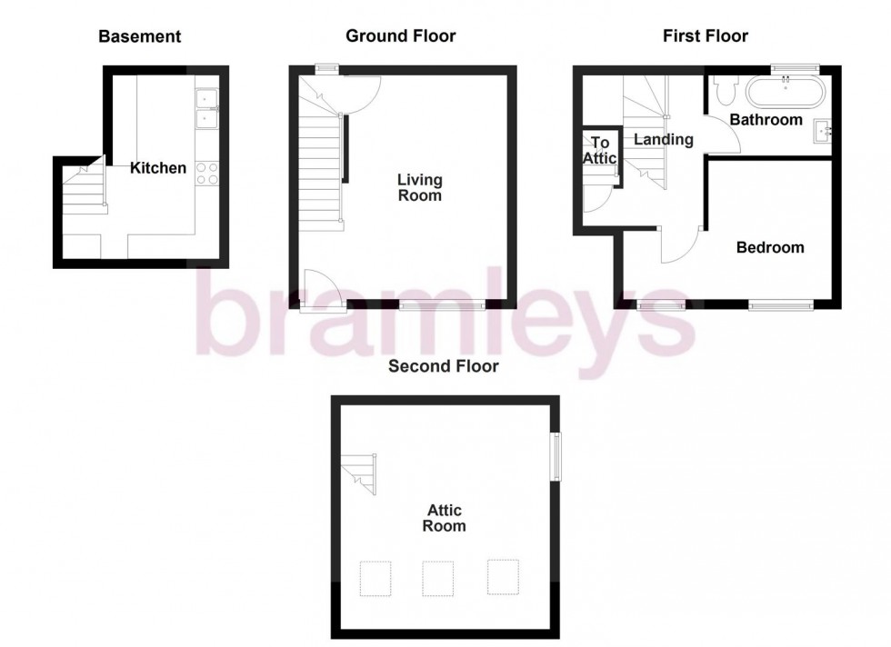 Floorplan for Scholes Moor Road, Scholes, Holmfirth
