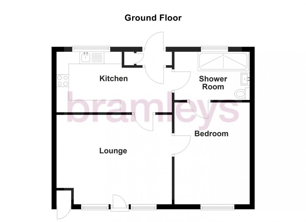 Floorplan for Northfield Close, Victoria Avenue, Elland