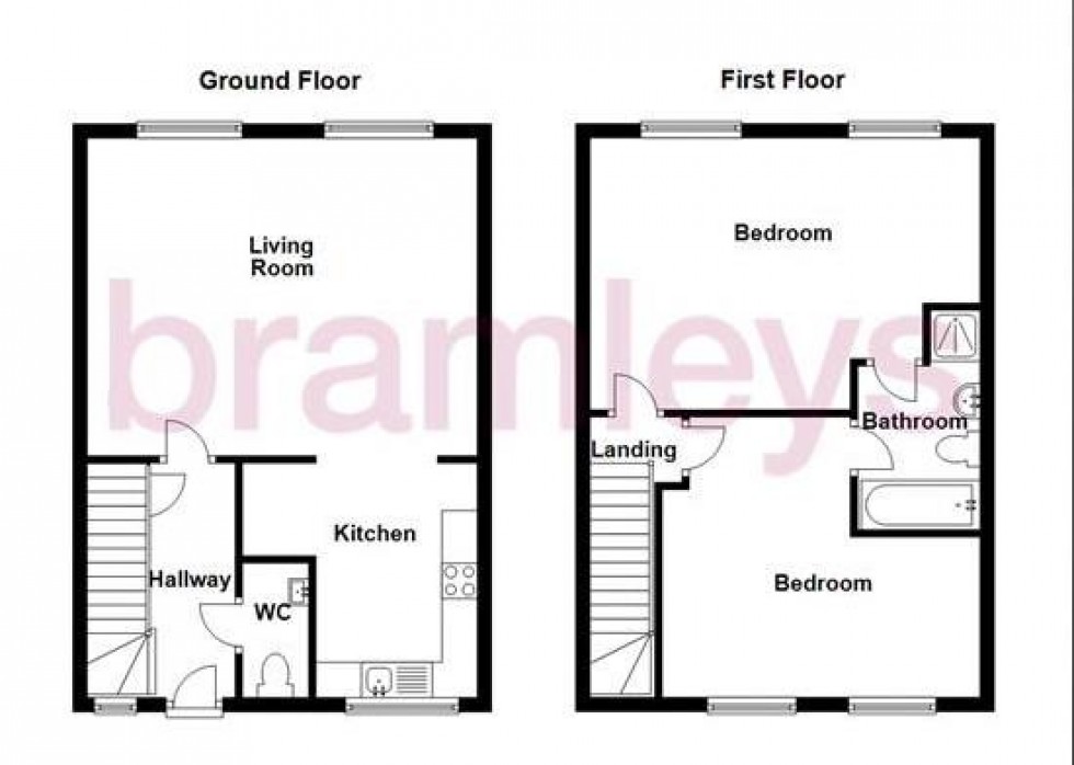 Floorplan for Wakefield Road, Hipperholme, Halifax