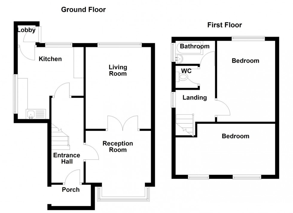 Floorplan for Hollinbank Lane, Heckmondwike