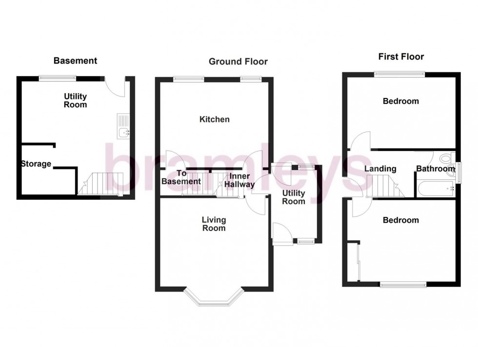 Floorplan for Windsor Road, Cowlersley, Huddersfield