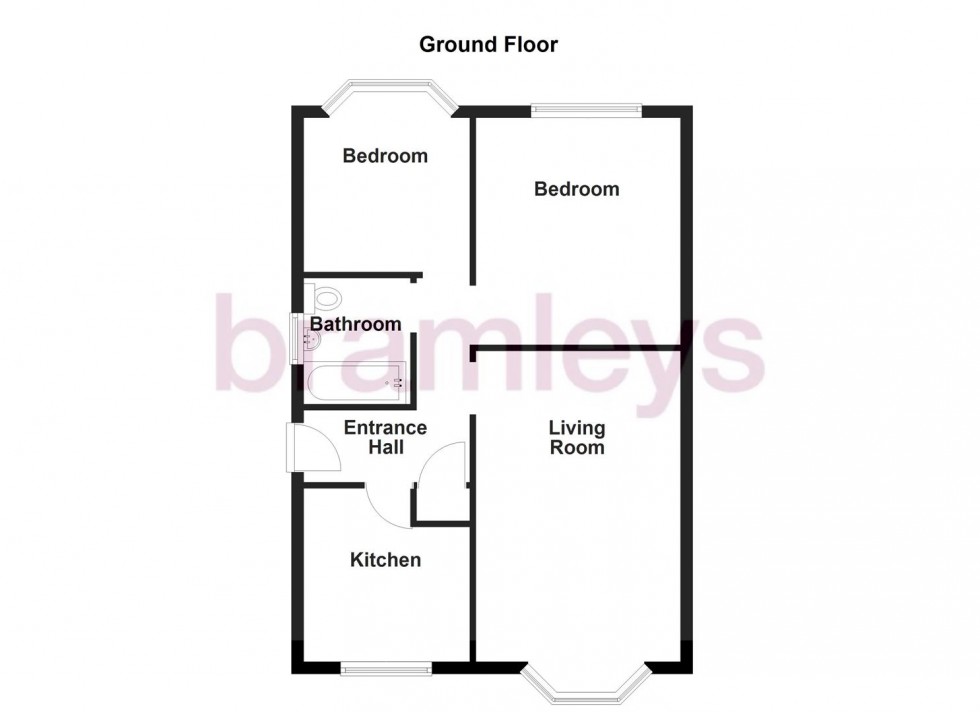Floorplan for Woodfield Avenue, Greetland, Halifax