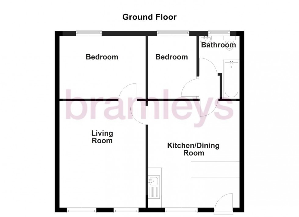 Floorplan for Prospect View, Queensbury, Bradford
