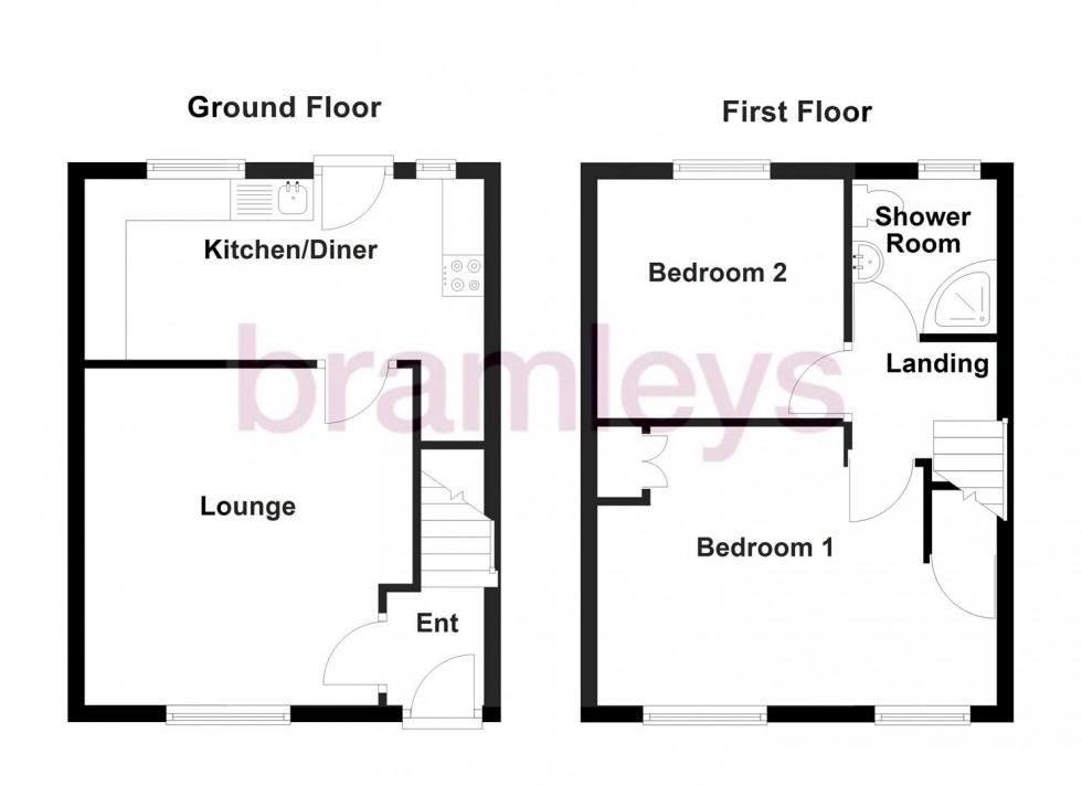 Floorplan for Scar Lane, Huddersfield