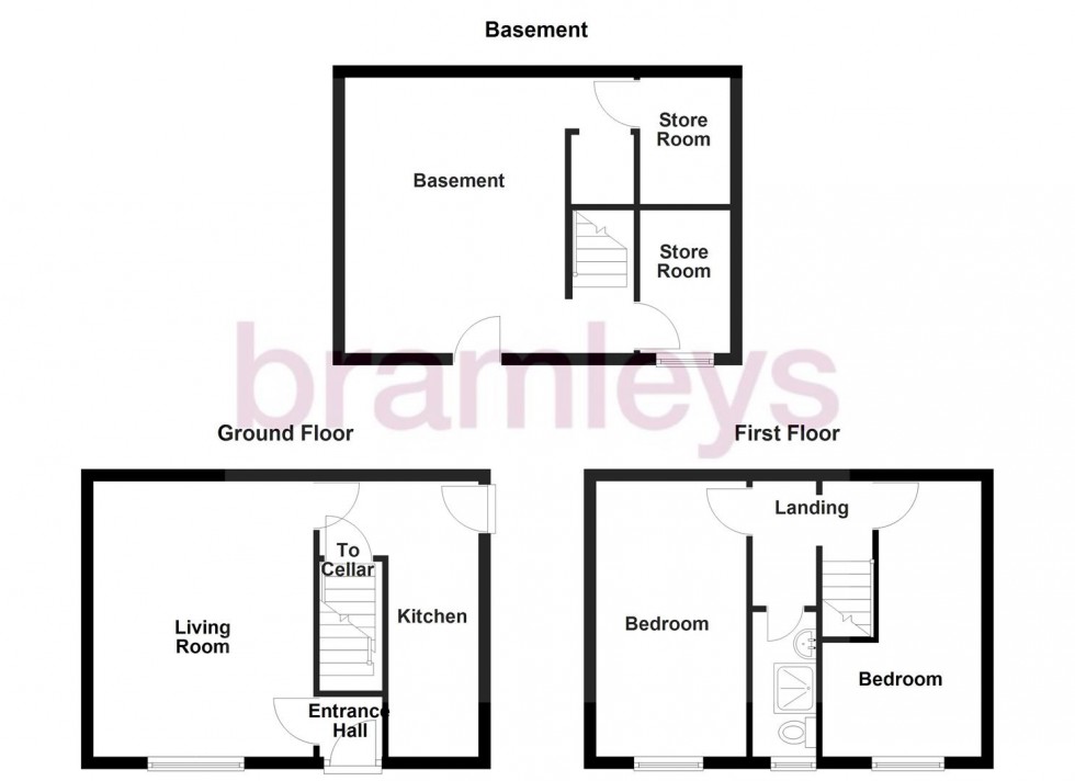 Floorplan for Burbeary Road, Huddersfield