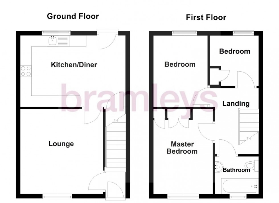 Floorplan for Westbourne Terrace, Halifax