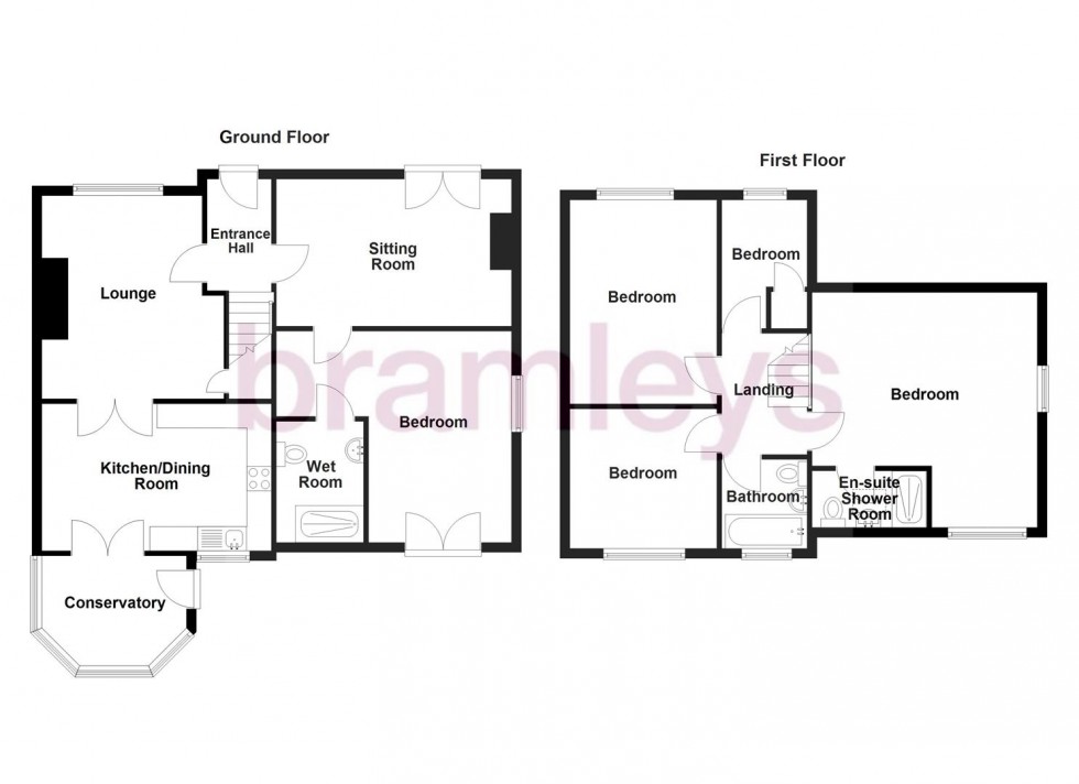 Floorplan for Greenside Crescent, Huddersfield