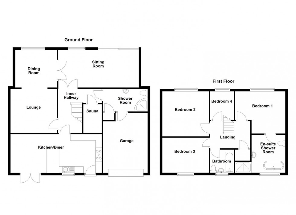 Floorplan for Quarryside Road, Mirfield