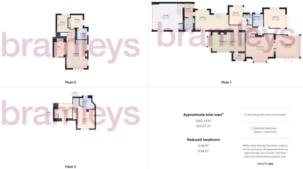Floorplan for Hopton Hall Lane, Mirfield