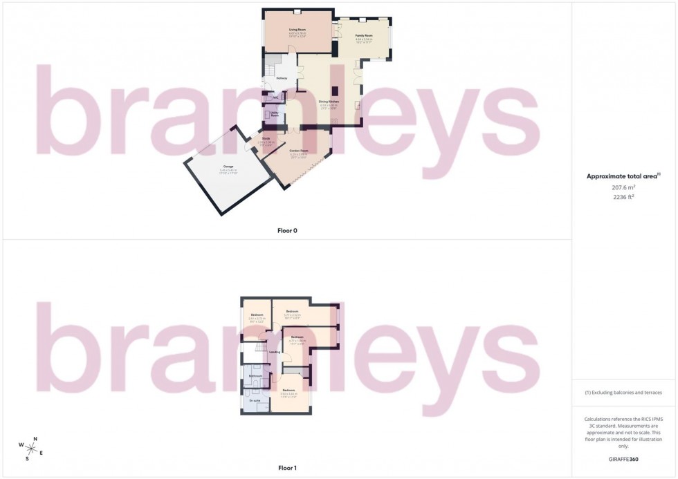 Floorplan for Cross Lane, Stocksmoor, Huddersfield