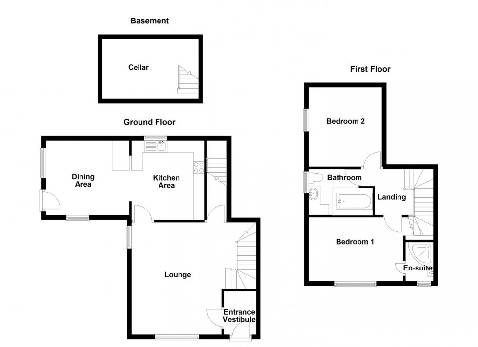 Floorplan for Stocks Bank Road, Mirfield