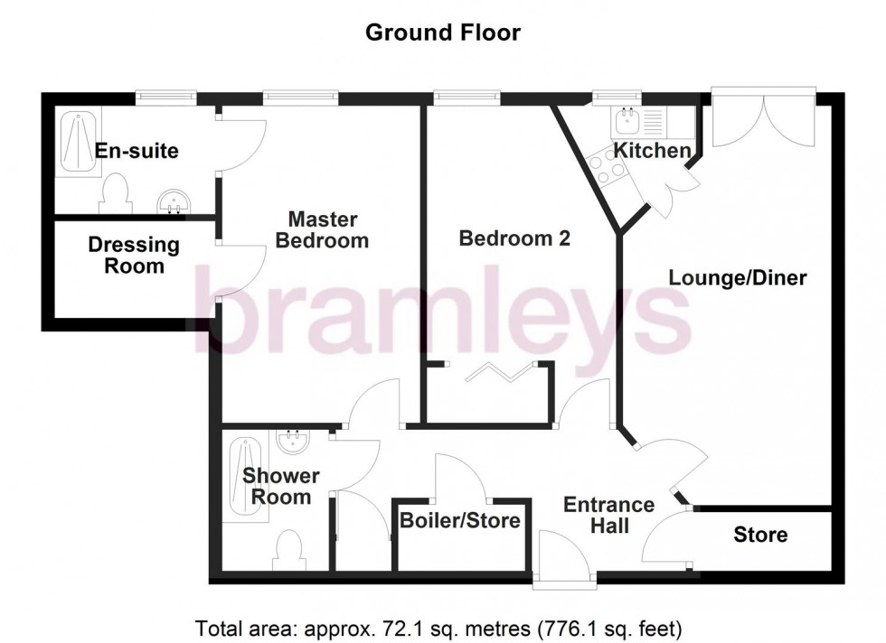 Floorplan for St. Stephens Fold, Huddersfield