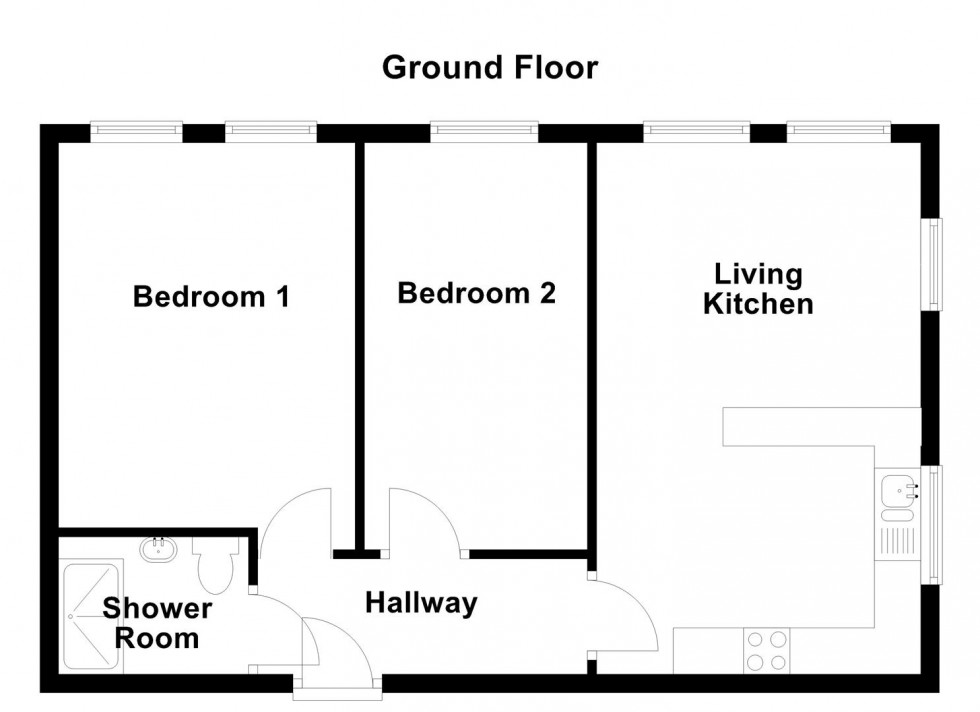 Floorplan for Balme Road, Cleckheaton