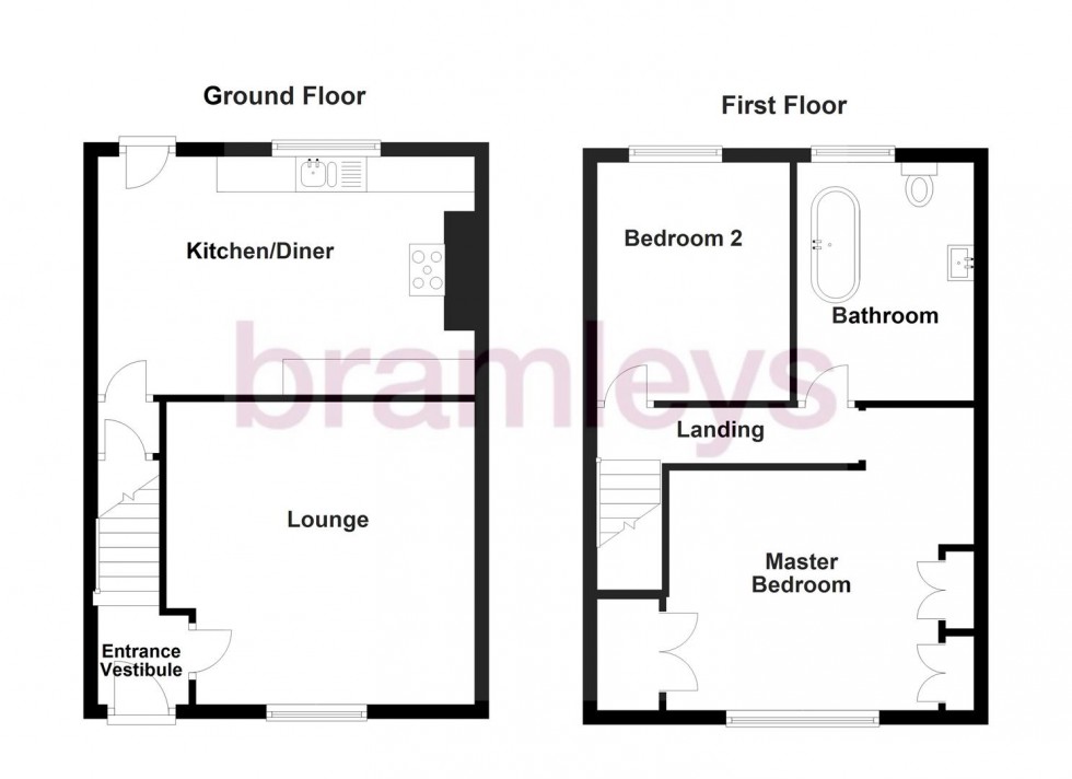Floorplan for Albert Street, Elland