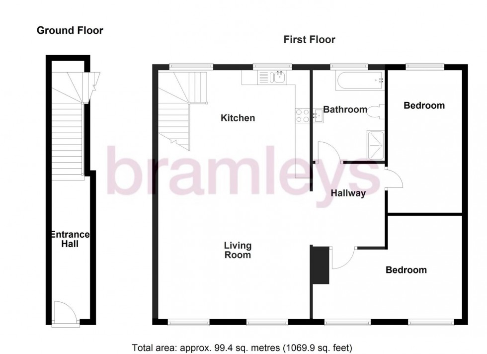 Floorplan for Wakefield Road, Waterloo, Huddersfield