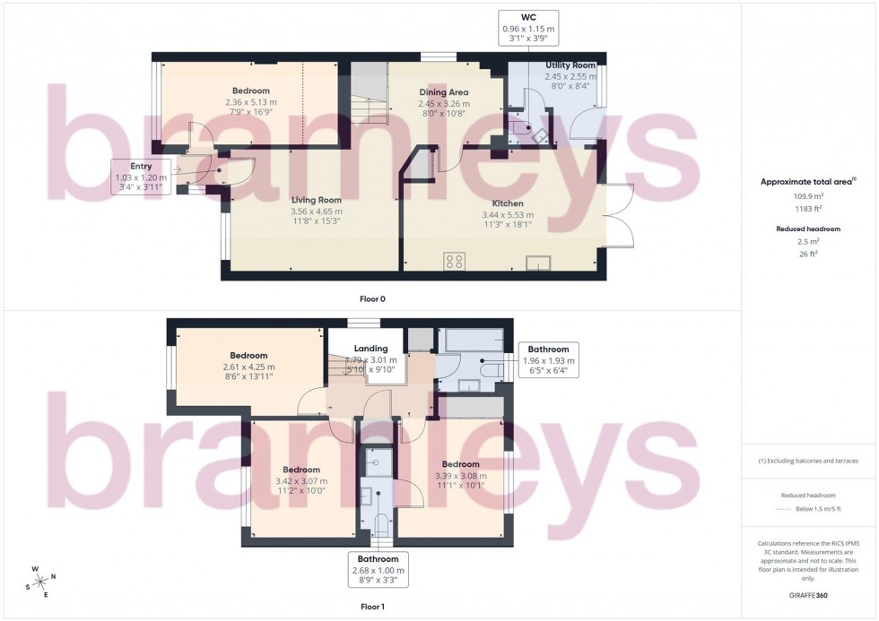 Floorplan for Mountain View, Holmfield, Halifax